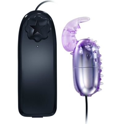 SUPER VIBRATOR HUEVO VIBRADOR CON ESTIMULADOR 