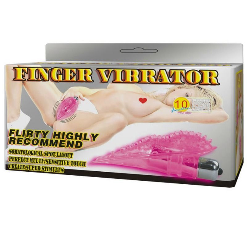 FINGER VIBRATOR MASAJEADOR ESTIMULANTE  