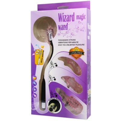 WIZARD MAGIC WAND ESTIMULADOR CON VIBRACION 