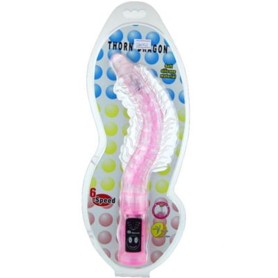 VIBRATORE FLESSIBILE BAILE THORN ROSA 