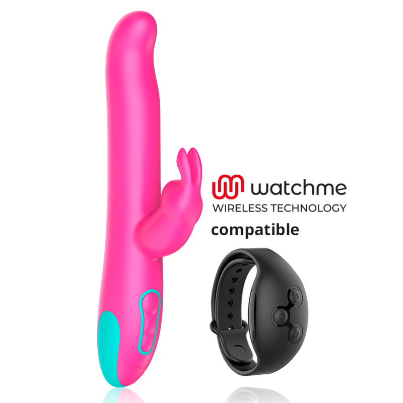 HAPPY LOKY PLUTO CONIGLIO VIBRATORE E ROTATORE WATCHME COMPATIBILE CON LA TECNOLOGIA WIRELESS  