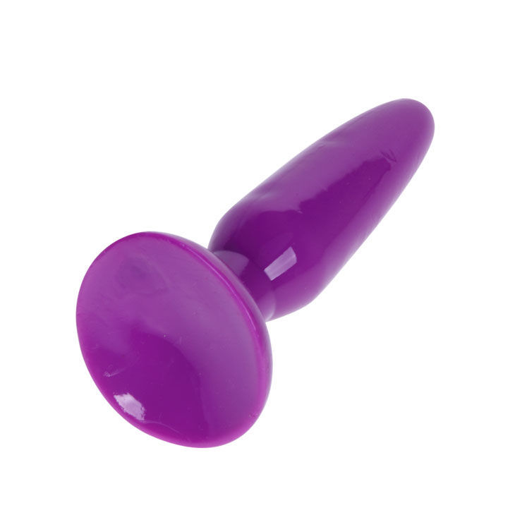 PLUG ANAL PEQUEÑO LILA 15CM  