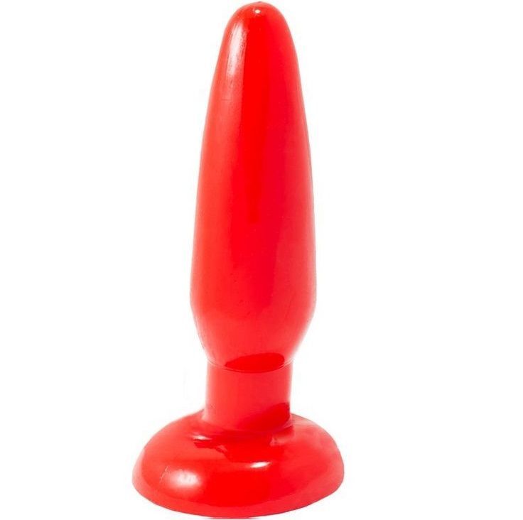 PLUG ANAL PEQUEÑO ROJO 15CM  