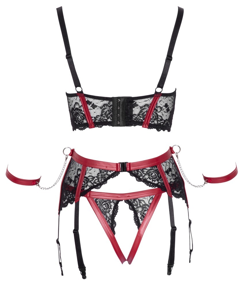 Shelf Bra Set BONDAGE L  