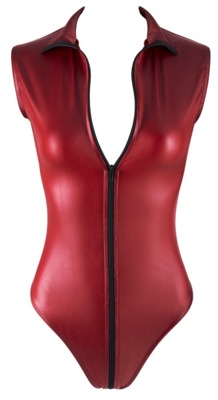 Body Zip red TG.S 