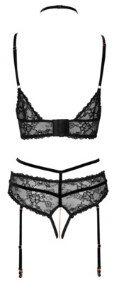 Abierta Fina Bra plus Suspender  M 