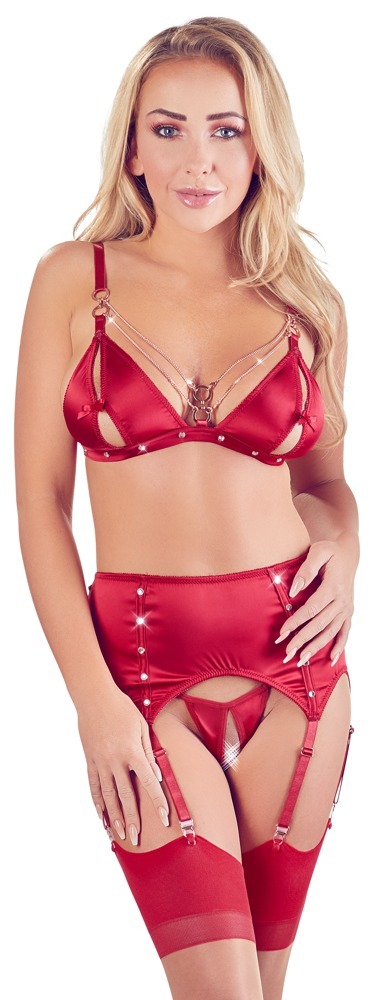 Abierta Fina Set red M  