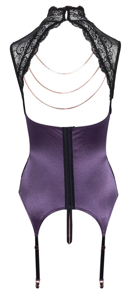 Abierta Fina Set purple S  