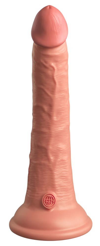 7â Dual Density Silicone Cock  