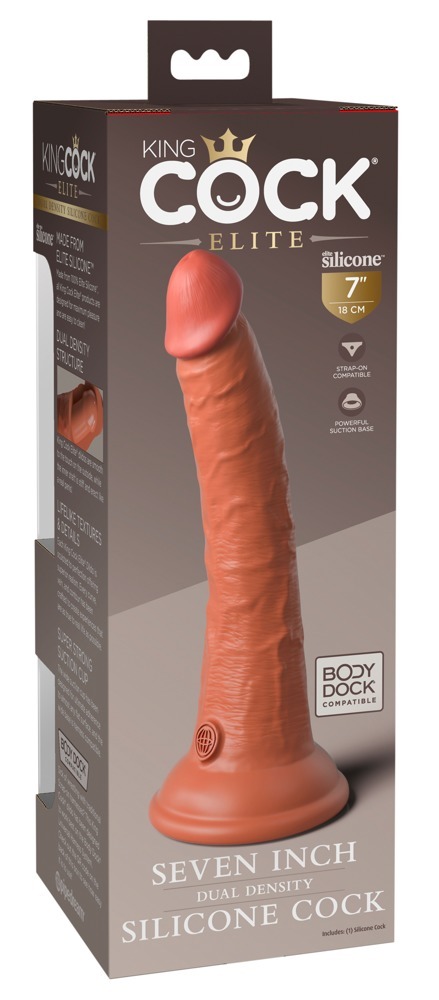 Dual Density Silicone Cock  