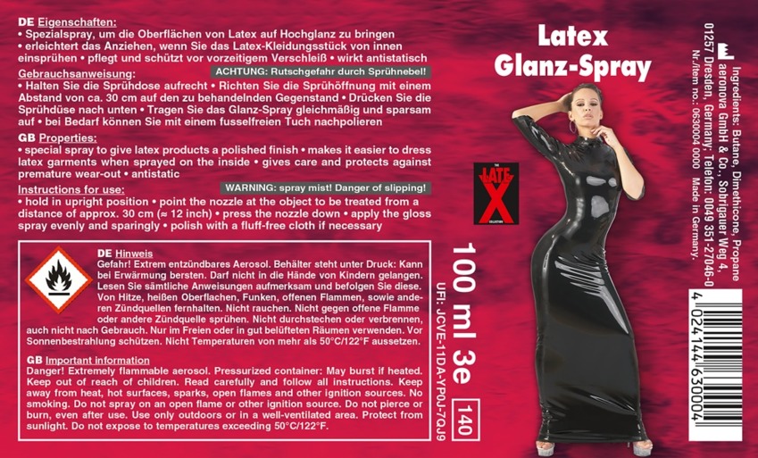 Latex Gloss Spray  