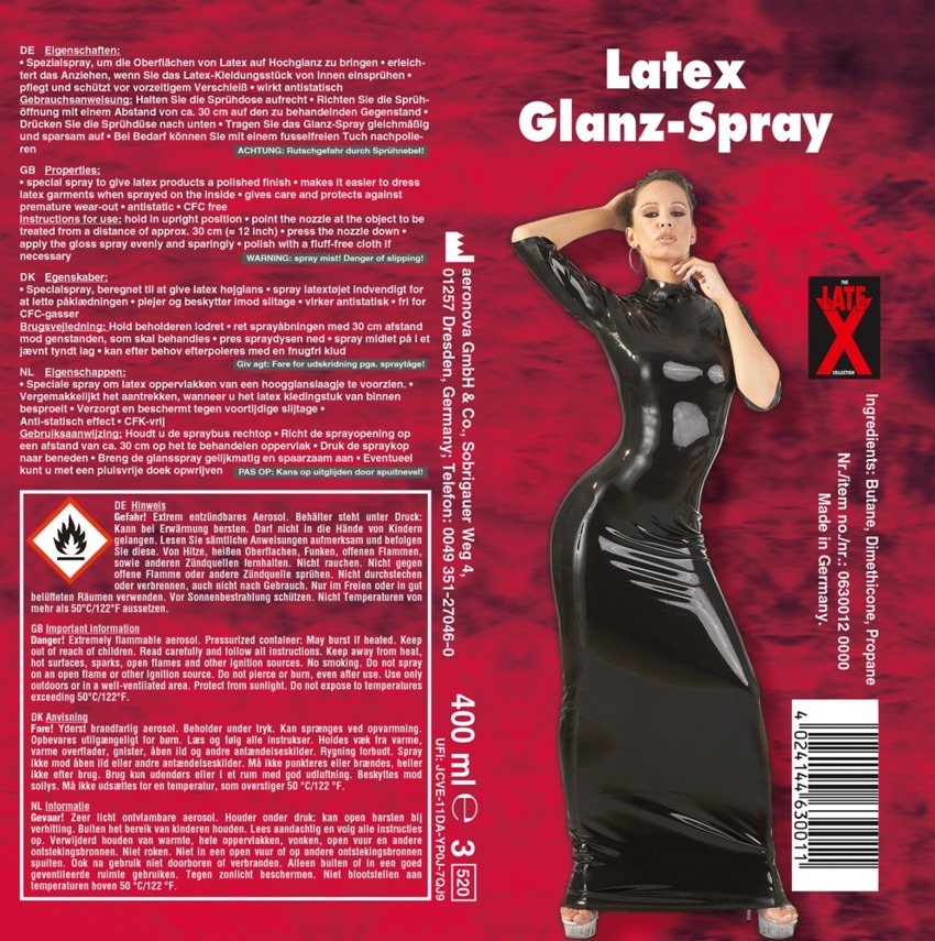 Latex Gloss Spray  