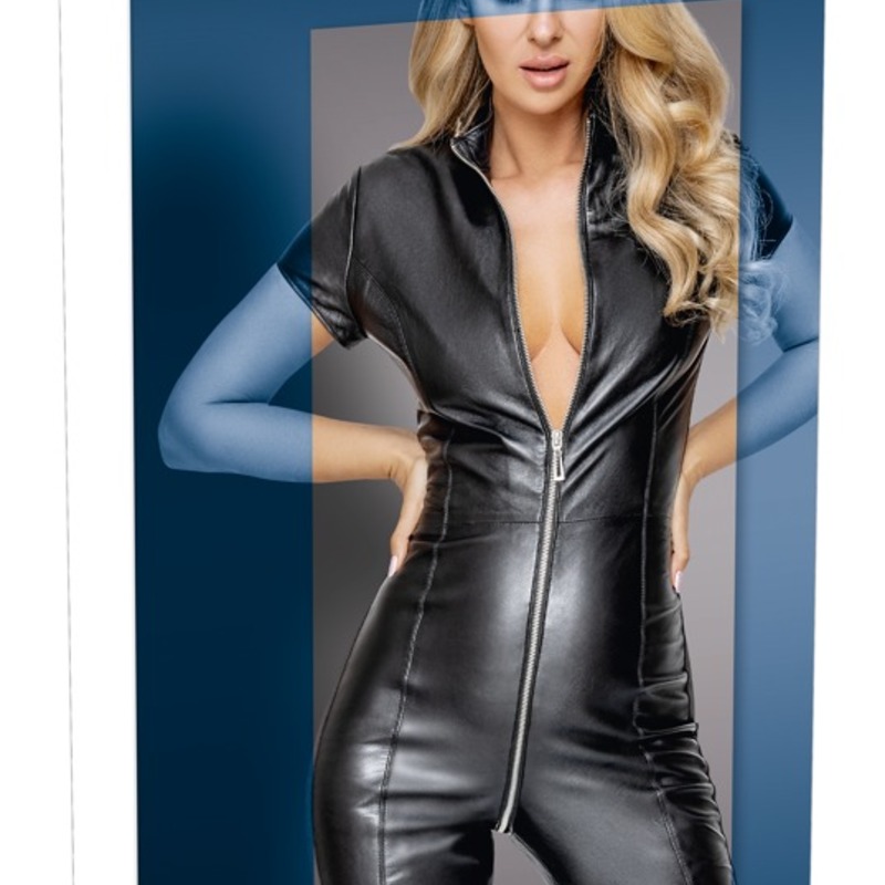 Leather Jumpsuit