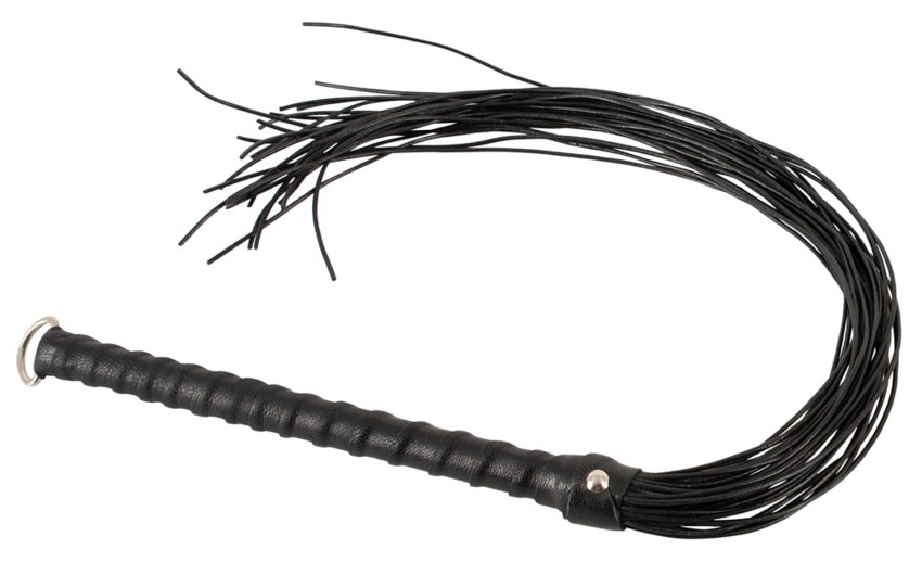 Flogger in pelle cordone  