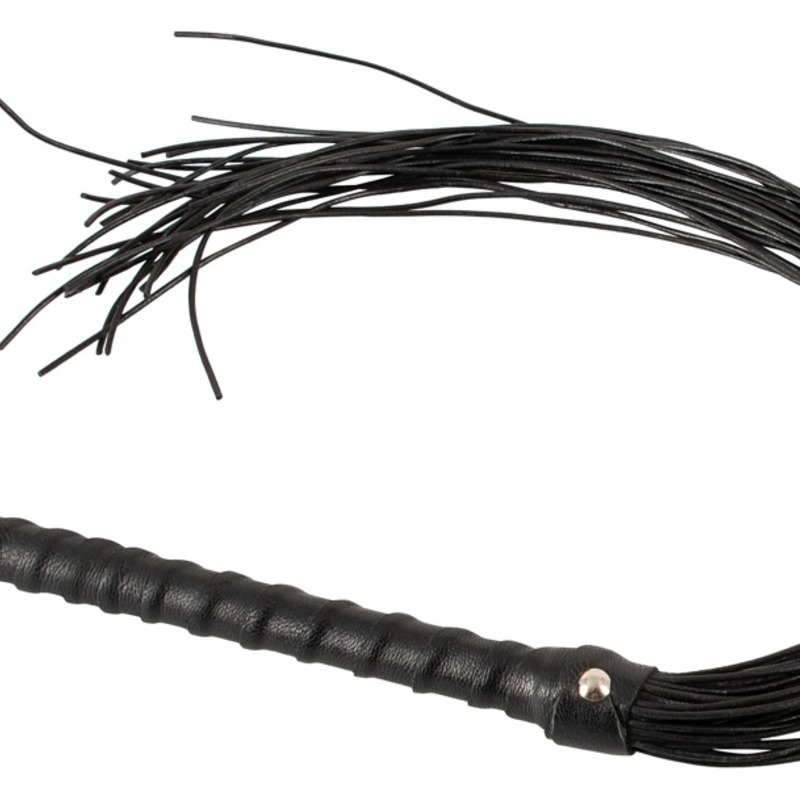 Flogger in pelle cordone