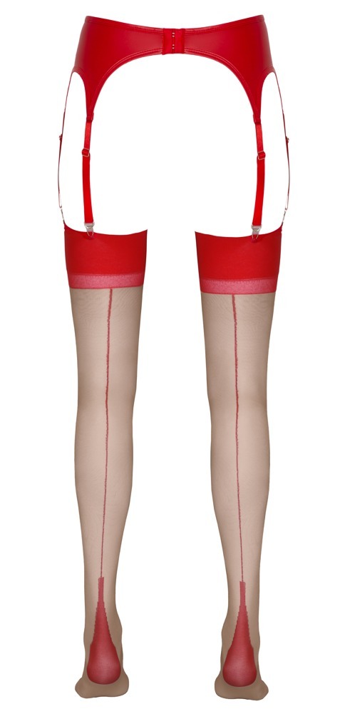 Stockings skin/red  