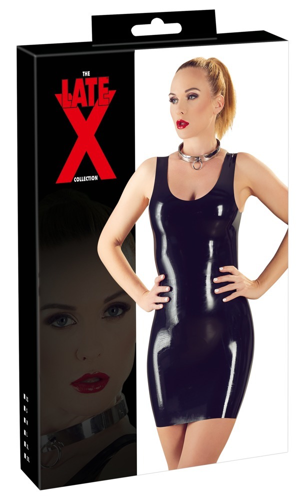 Latex Mini Dress S  