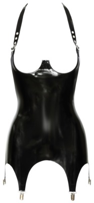 Latex Cami Suspender 