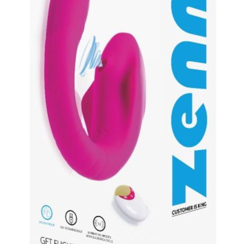 Zenn succhiaclitoride con vibratore