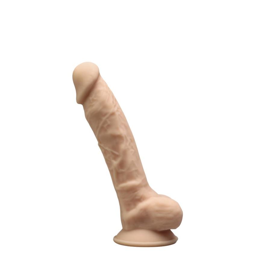 Silexd - Dildo Premium Silicone Mod.1 7'' - Color Carne  