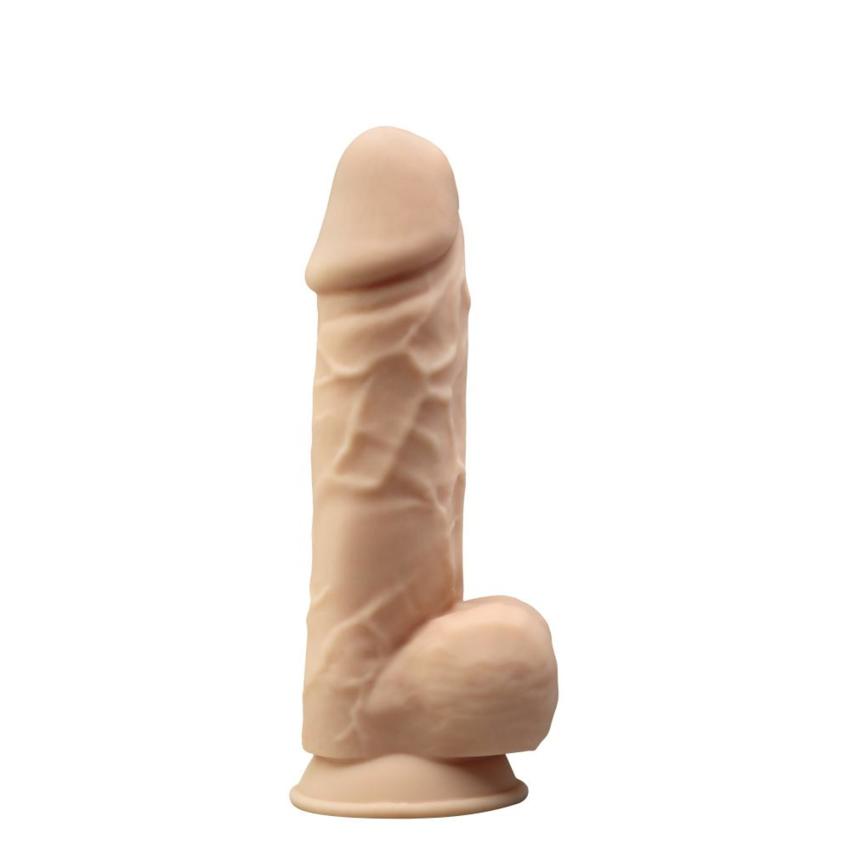 Silexd - Dildo Premium Silicone Mod.4 8,5'' - Color Carne  