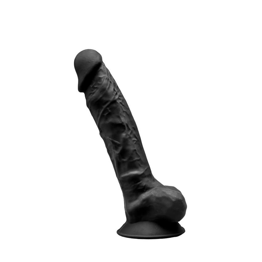 Silexd - Dildo Premium Silicone Mod.1 9'' - Nero  