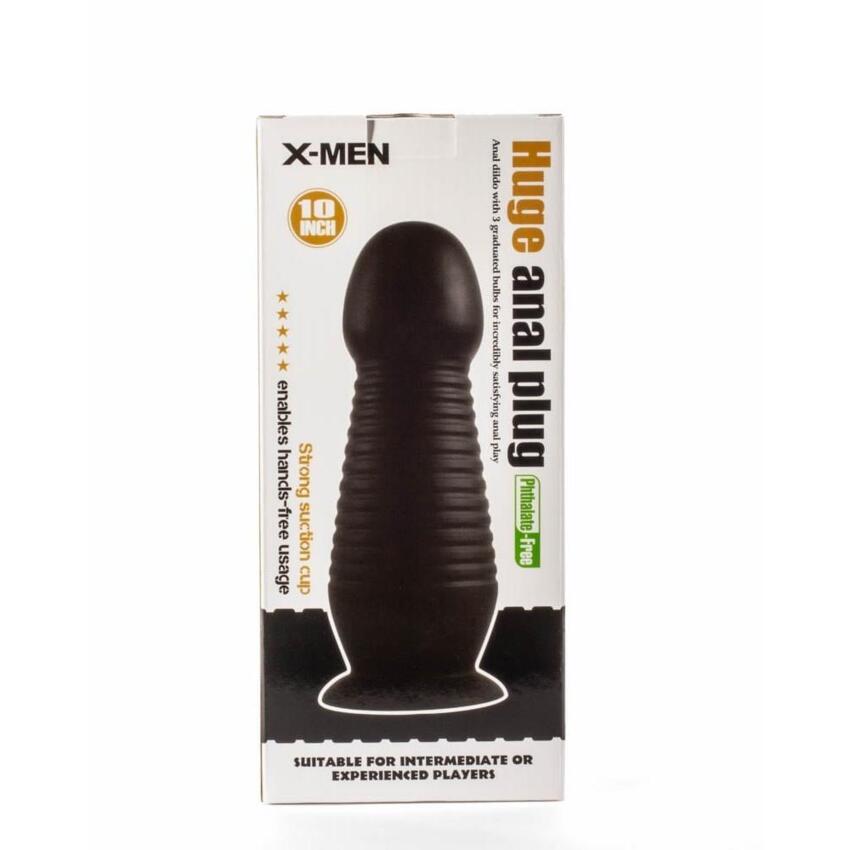 X-Men 10  Anal Plug Black I  