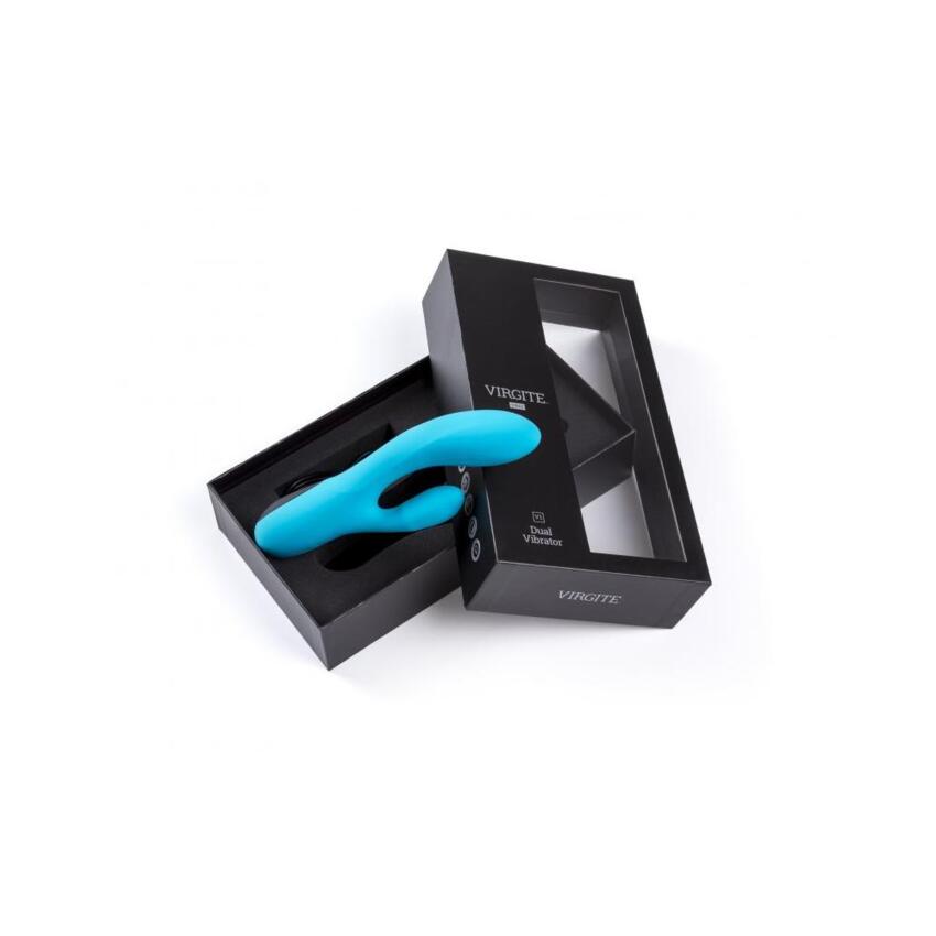 Virgite - Vibratore Rabbit Ricaricabile V1 - Blu  