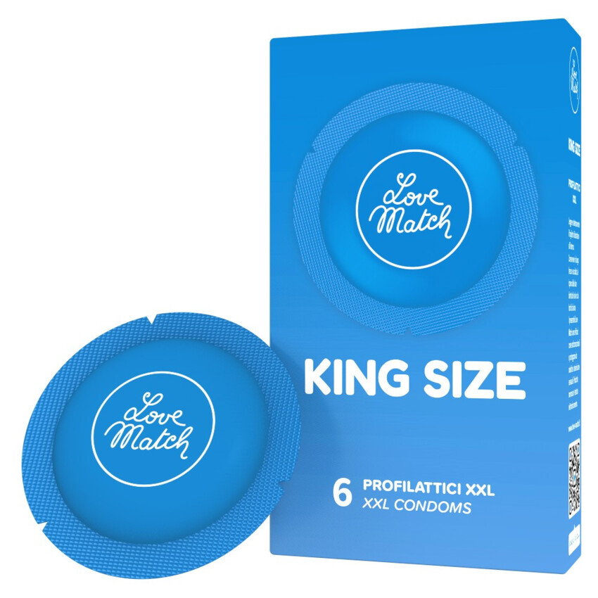 Preservativi King Size 6 pz  