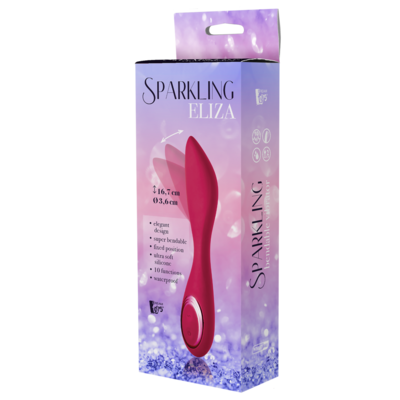 SPARKLING BENDABLE VIBRATOR ELIZA 