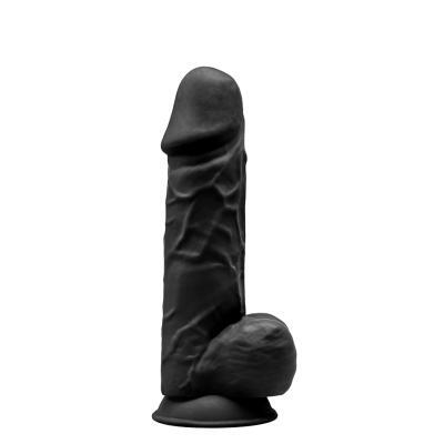 Silexd - Dildo Premium Silicone Mod.4 8,5'' - Nero  