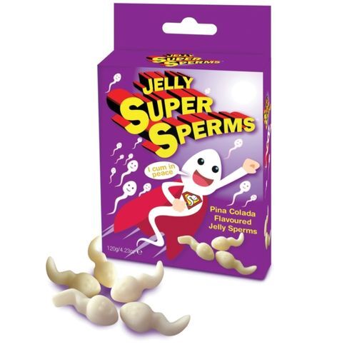 JELLY SUPER SPERM GOMMIES FORMA SPERMA 120 GR  