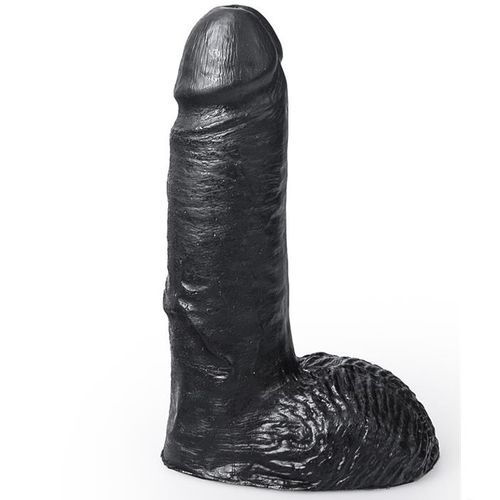 DILDO REALISTICO COLORE NERO CESAR 19 CM  