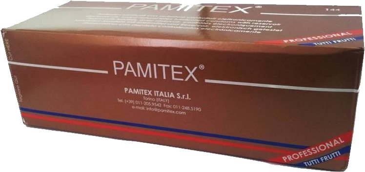 Preservativi PAMITEX ORO TUTTIFRUTTI - 144 PEZZI  