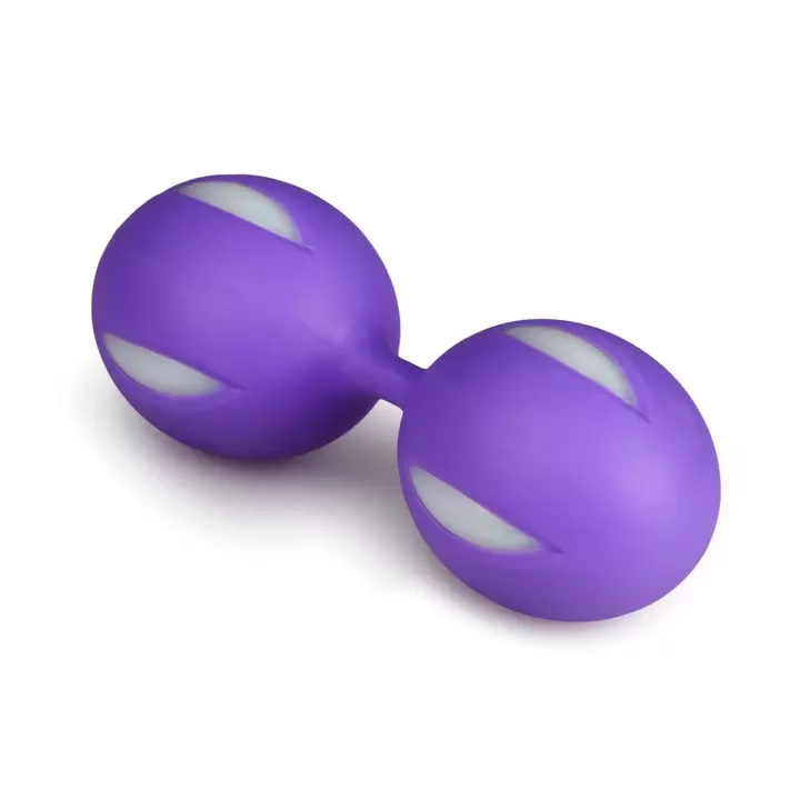 Palline vaginali duo viola  