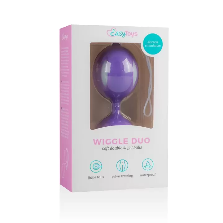 Palline vaginali duo viola  