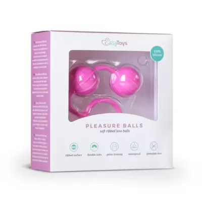 Geisha Balls con rilievi verticali - Rosa 