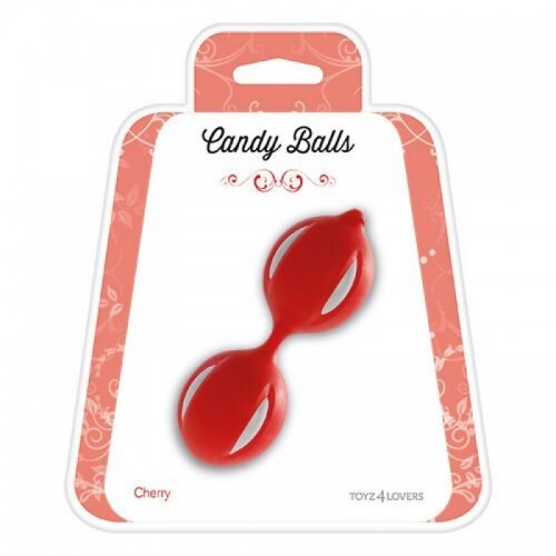 PALLINE VAGINALI CANDY BALLS CHERRY RED  