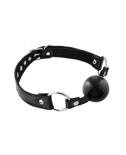 Ball gag in pelle   