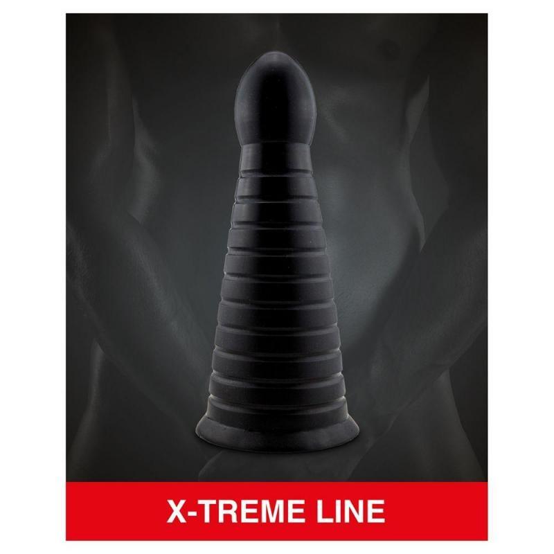 Mr Cock X-Treme Line Cone Analplug Black 26cm  