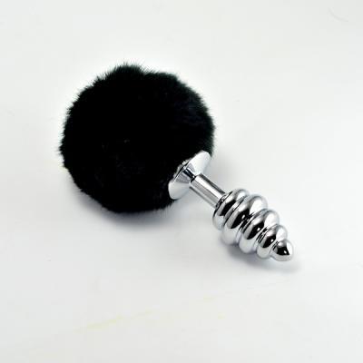 Plug con pompon Black  