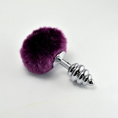 Plug con pompon Purple  