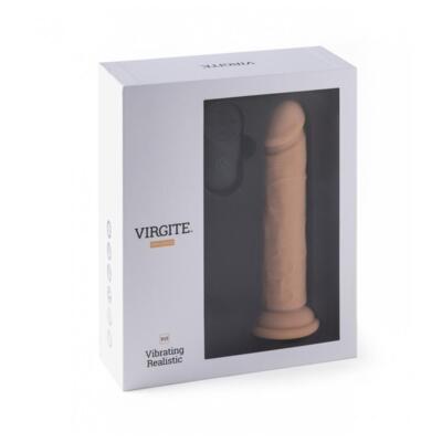 Virgite - Vibratore Realistico Ricaricabile R15 - 6,5  - Color Carne 