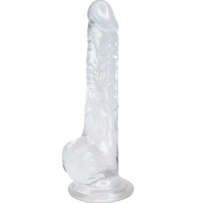 ALIVE - PENE LUSTY REALISTICO TRASPARENTE 18 CM 