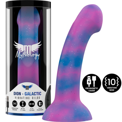 MYTHOLOGY DION GALACTIC DILDO M - VIBRATORE WATCHME TECNOLOGIA WIRELESS COMPATIBILE 