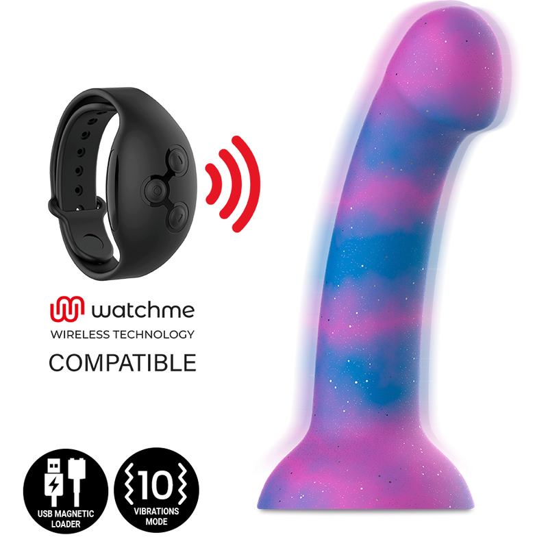 MYTHOLOGY DION GALACTIC DILDO M - VIBRATORE WATCHME TECNOLOGIA WIRELESS COMPATIBILE  