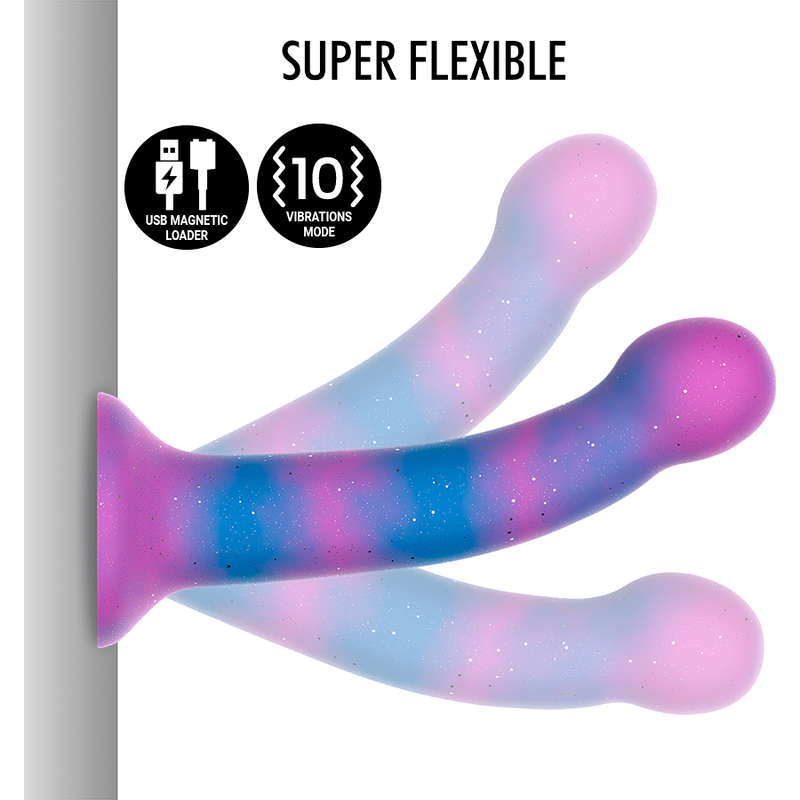 MYTHOLOGY DION GALACTIC DILDO S - VIBRATORE WATCHME COMPATIBILE CON TECNOLOGIA WIRELESS  