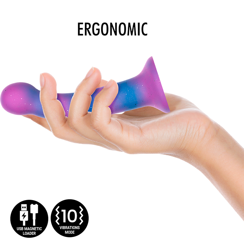 MYTHOLOGY DION GALACTIC DILDO S - VIBRATORE WATCHME COMPATIBILE CON TECNOLOGIA WIRELESS  