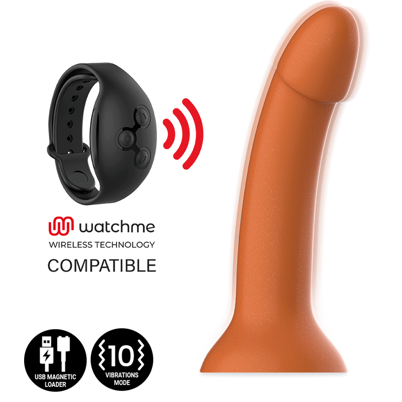 MYTHOLOGY RUNE ROYAL DILDO M - VIBRATORE WATCHME TECNOLOGIA WIRELESS COMPATIBILE  