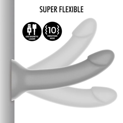 MYTHOLOGY RUNE MAJESTIC DILDO S - VIBRATORE WATCHME COMPATIBILE CON TECNOLOGIA WIRELESS 